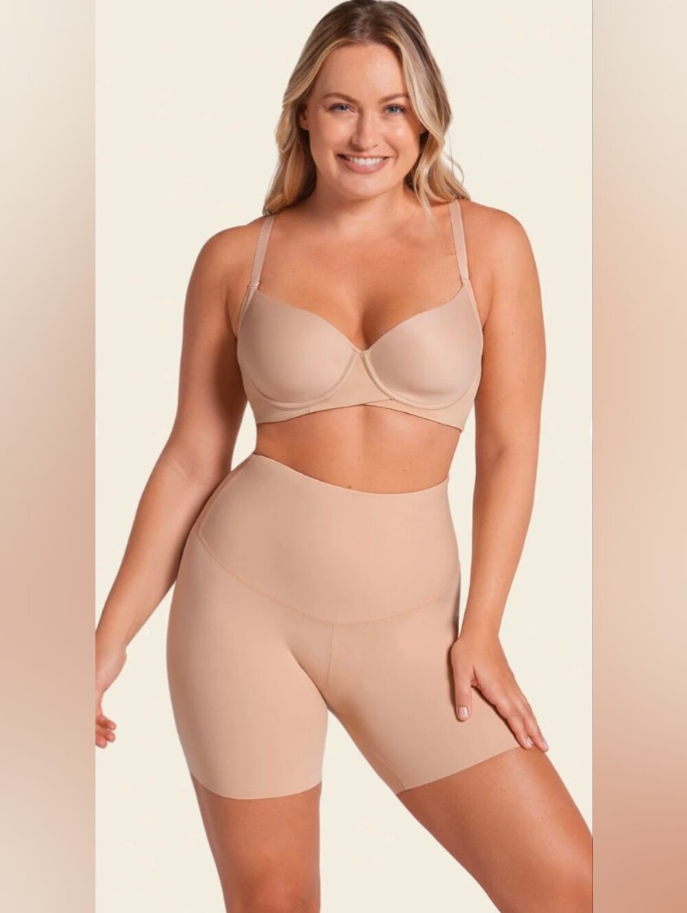 Firm High-waisted Shaper Slip Short